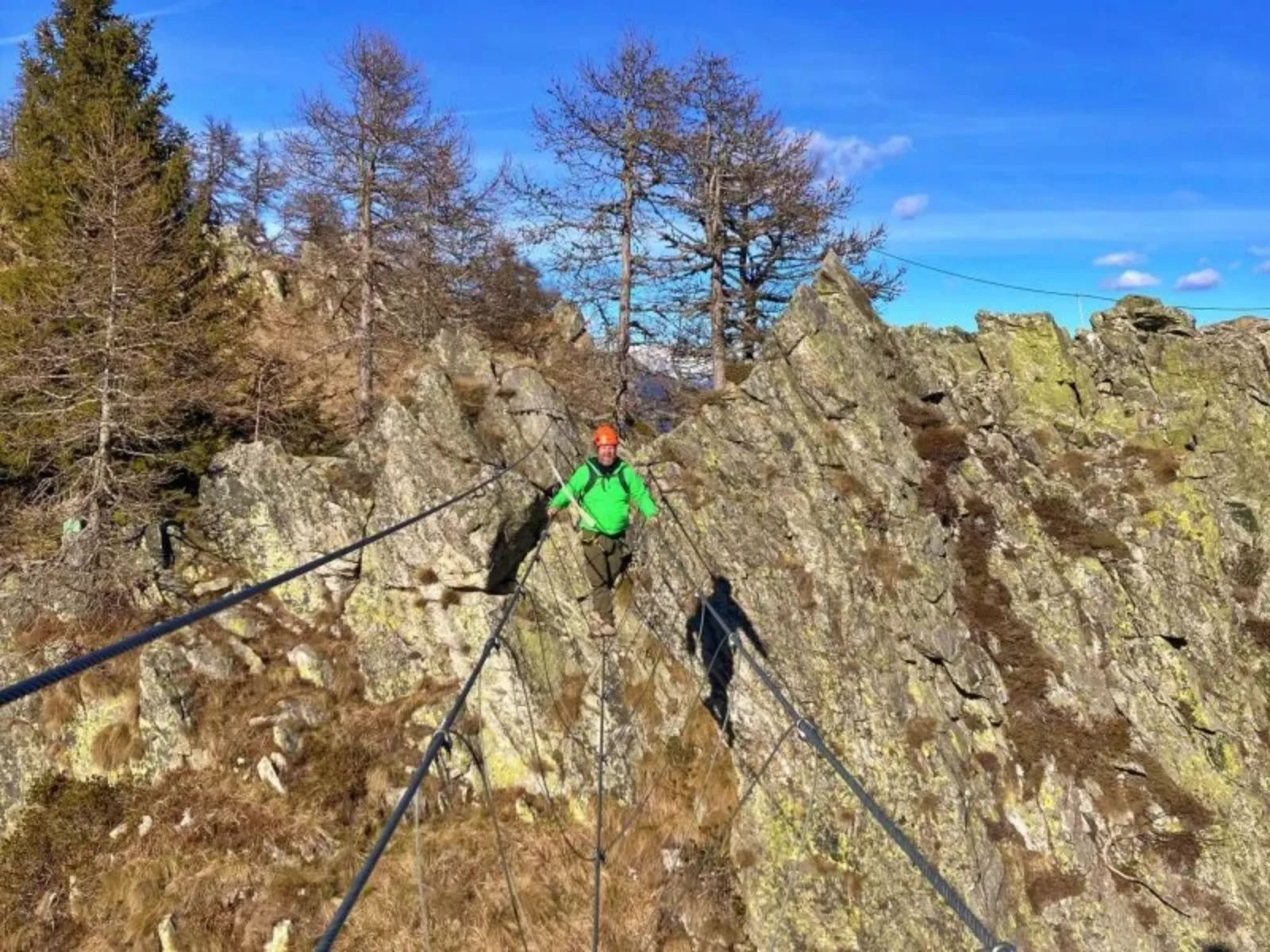 Klatrestien Tessin: Klatring i klipper med fantastiske udsigter over naturen.