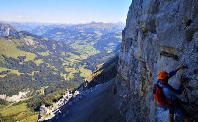 Climbing (Photo: Gstaad 3000)