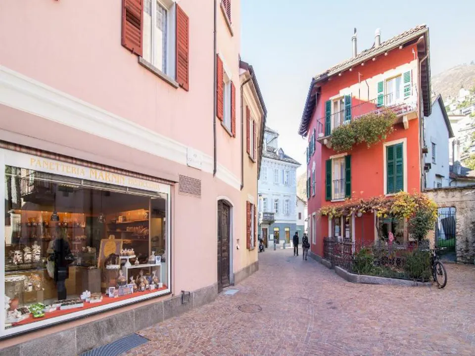 Tessin Locarno Altstadt