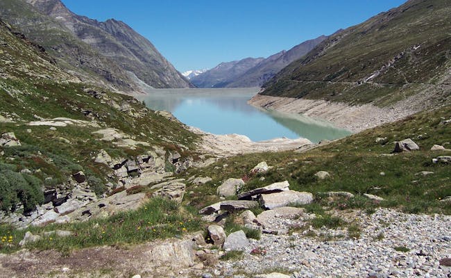 MTB Route 159 Mattmark Stausee (Foto: MySwitzerland)