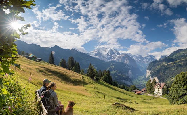Wengen Wandern (Foto: Jungfrau Region)