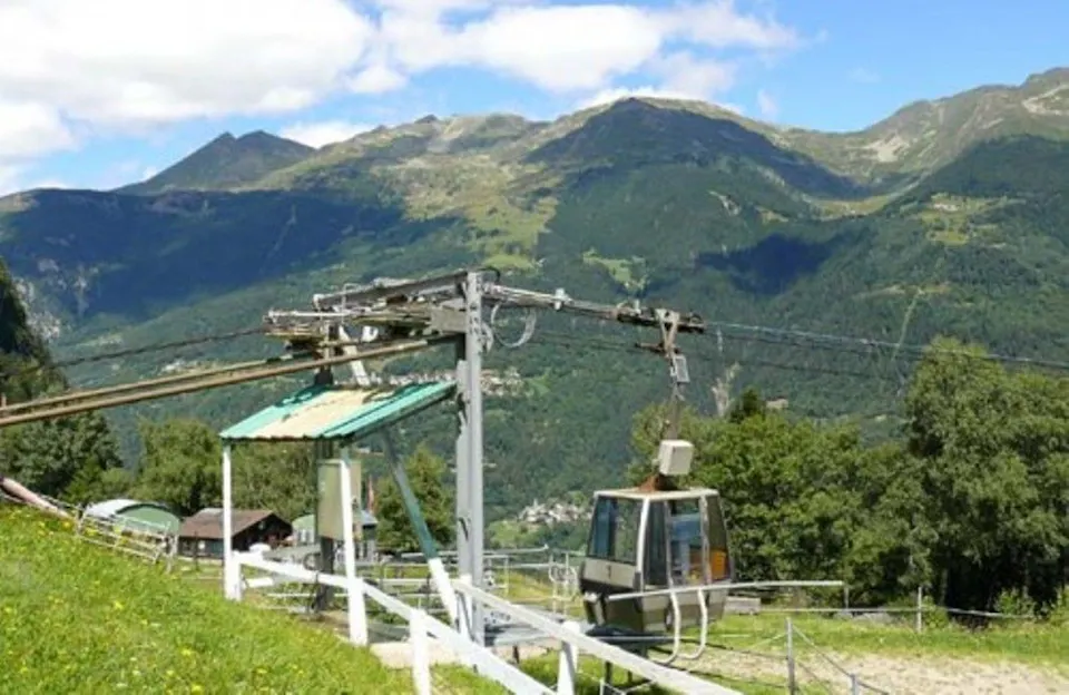 Tessin Bergbahnen Seilbahn Faido - Pianaselva