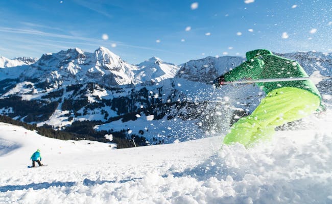 Ski freeride (photo : Tschentenbahnen)
