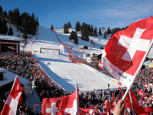 Ski Worldcup (Foto: Tourismus Adelboden Lenk Kandersteg Peter Klaunzer)