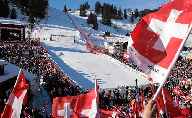 Ski World Cup (Photo: Tourism Adelboden Lenk Kandersteg Peter Klaunzer)