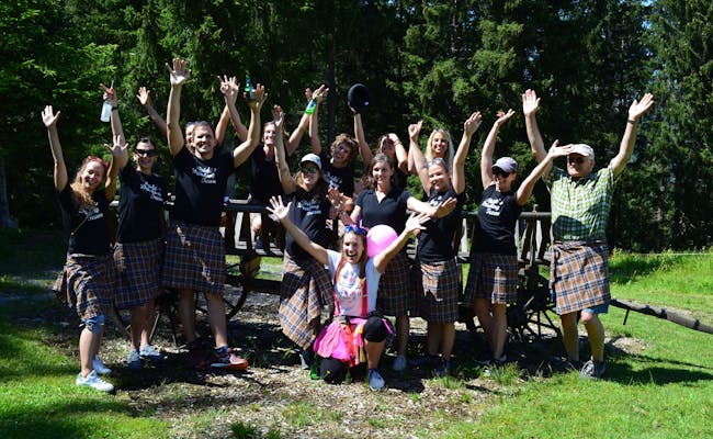 Group photo Highland Games (Photo: Rafters)