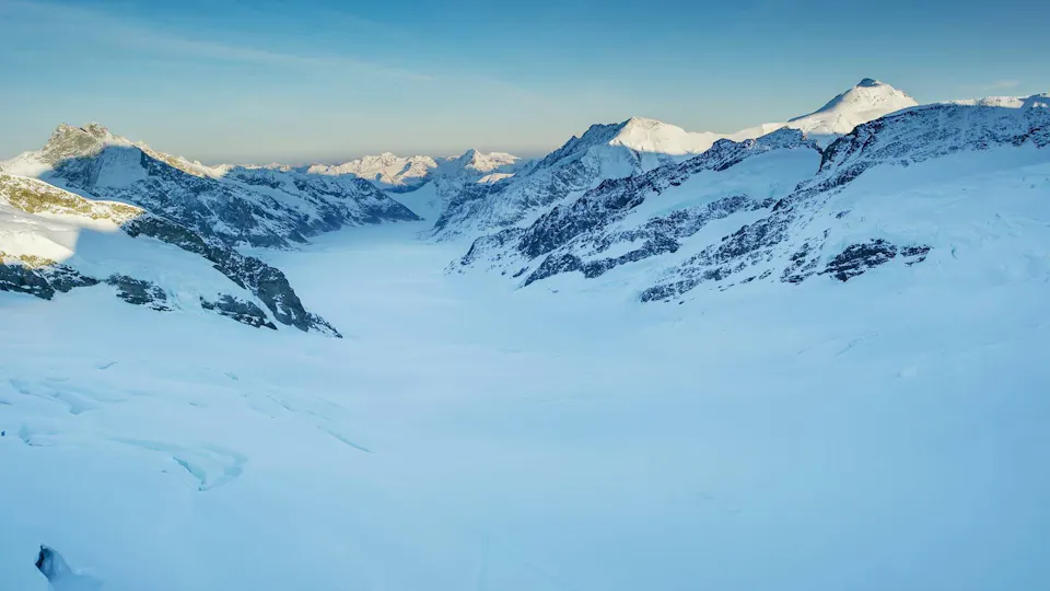 Männlichen Aletschgletscher
