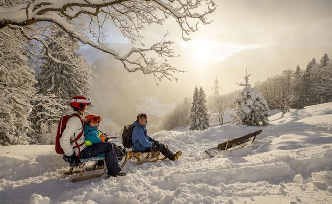 Sledding Hasliberg Reuti (Photo: Bergbahnen Meiringen Hasliberg)