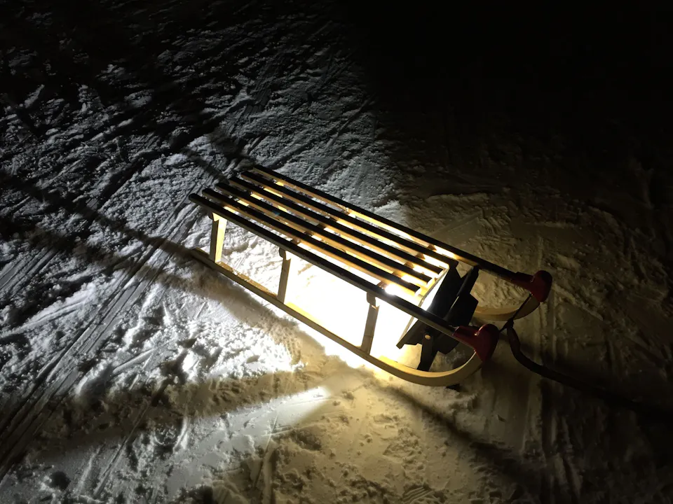 Nachtschlitteln Brunni Alpthal