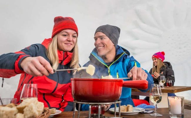 Igloo à fondue (photo : Bergbahnen Engstligenalp)