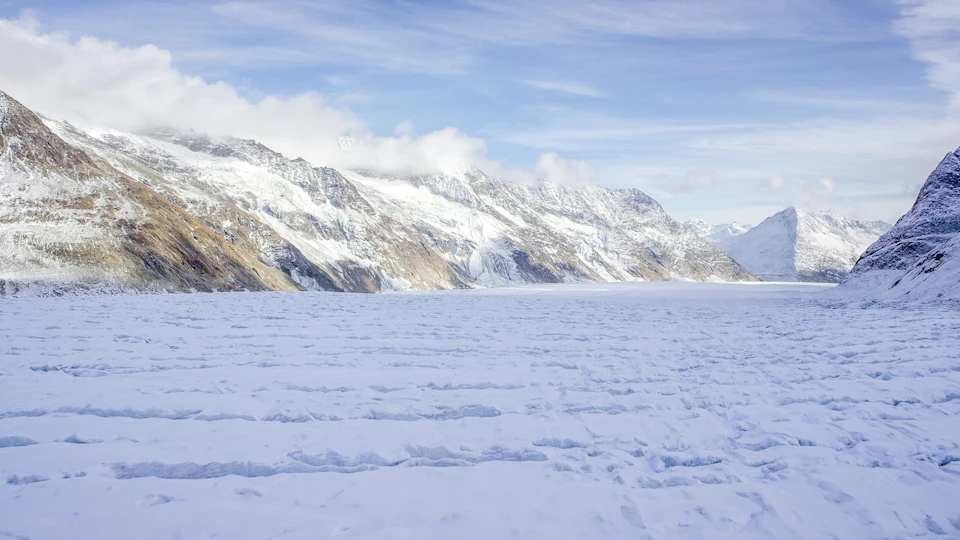 Männlichen Aletschgletscher