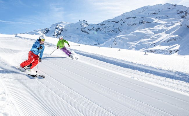 Faire du ski (Photo : Titlis Bergbahnen)
