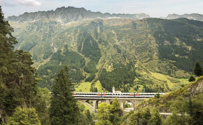 Der Gotthard Panorama Express in Wassen (Foto: MySwitzerland)