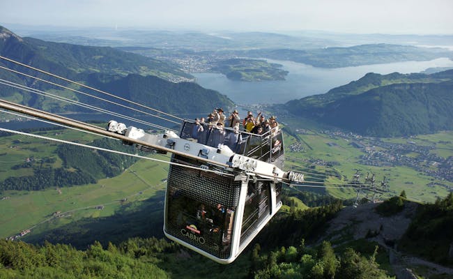 CabriO cable car to the Stanserhorn (Photo: MySwitzerland)