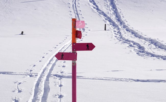 Sentiers de randonnée raquettes à neige (Photo : Graf Sport AG)