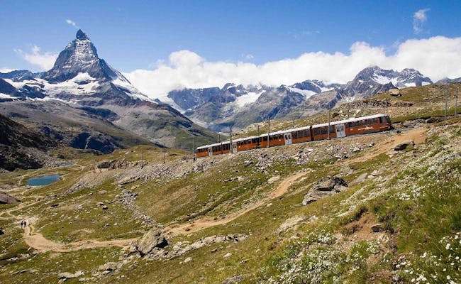Gornergratbahn with Matterhorn (Photo: MySwitzerland)