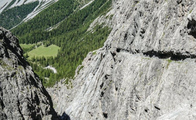 Vue du Val d'Uina (Photo : Tourisme des Grisons)