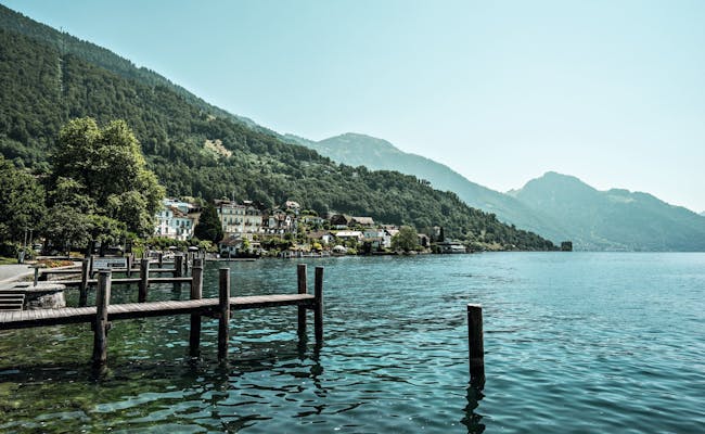 Vista sul lago di Vitznau (Foto: Svizzera Turismo)