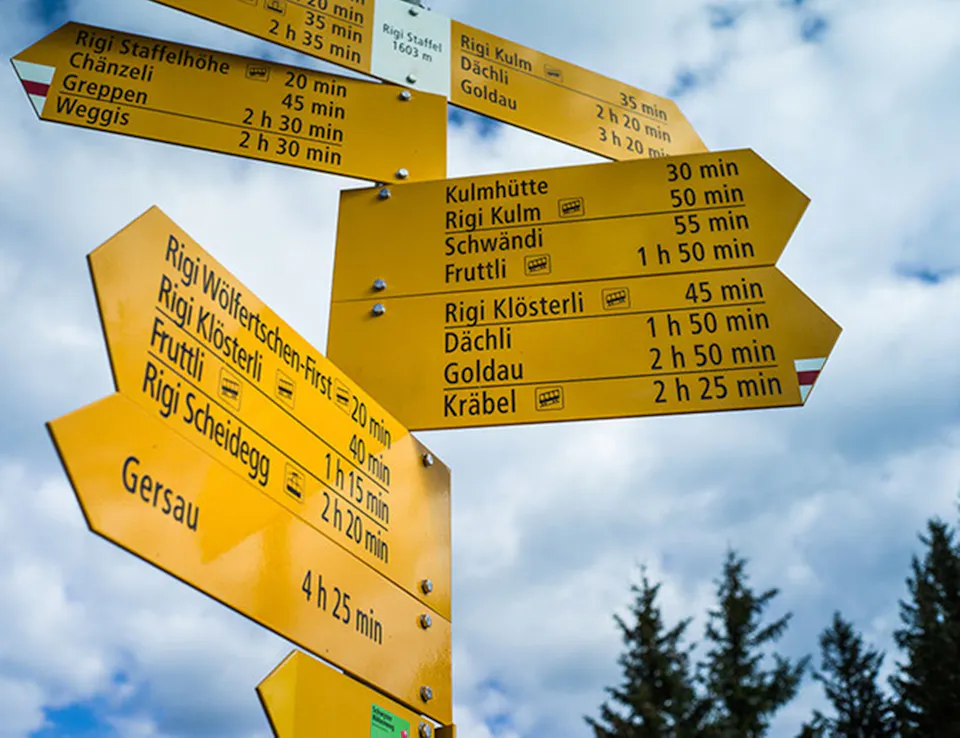 Rigi Berg Wandern