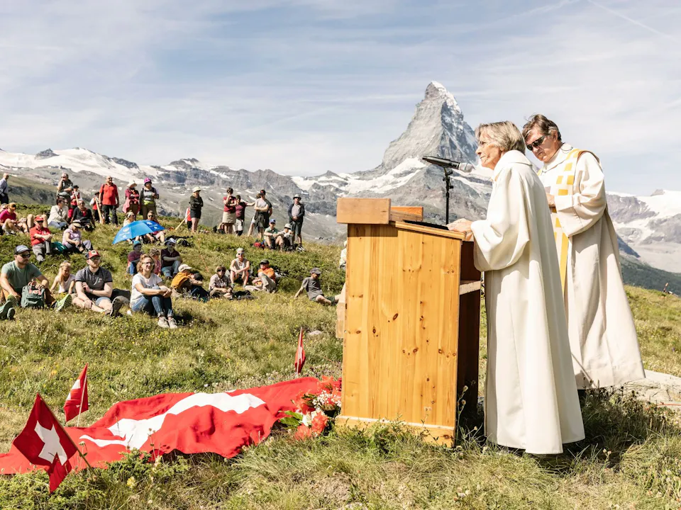 Zermatt Nationalfeiertag Matterhorn