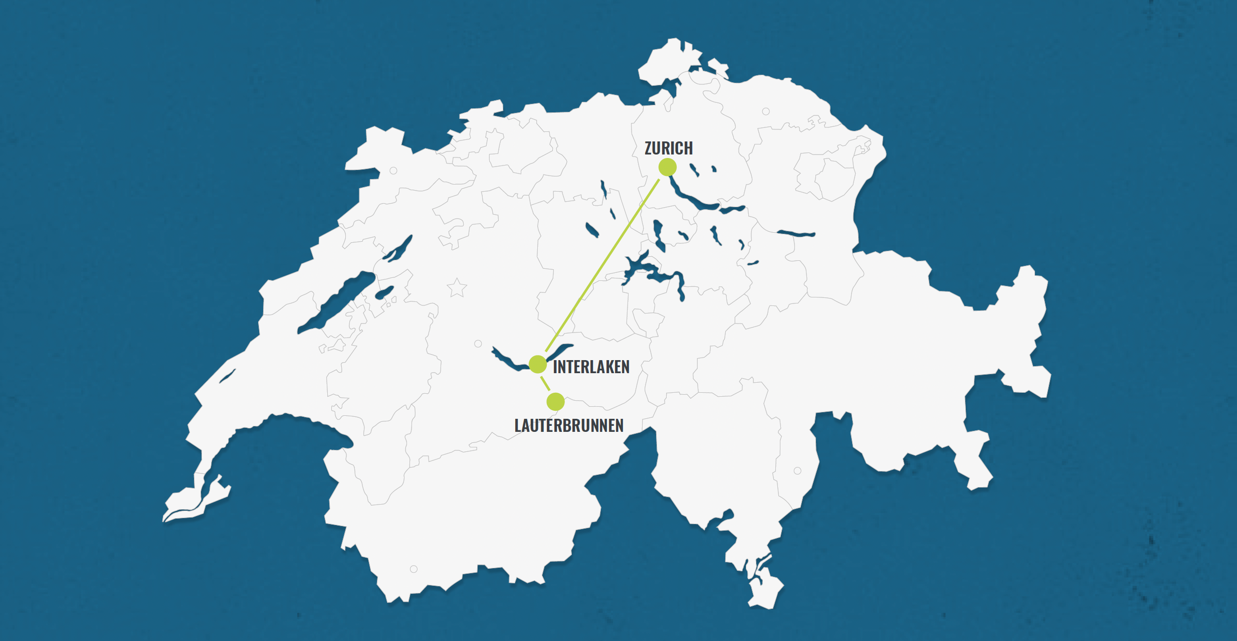 Itinéraire : Zurich à Interlaken et Lauterbrunnen, Suisse, nature, aventure, planification de voyage