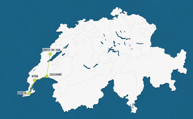 Itinerario 9: Ginevra - Nyon - Losanna - Creux du Van