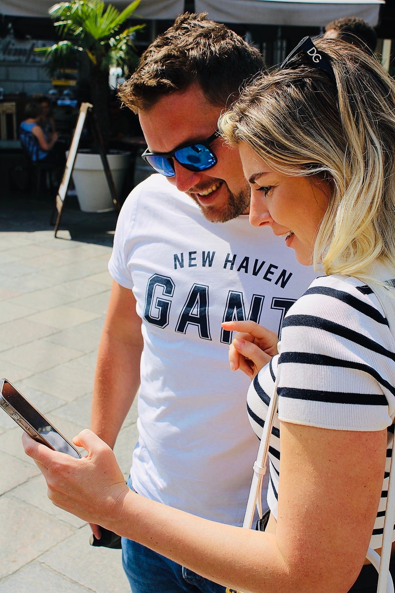 Sato Code an einem mobilen Gerät in Lugano