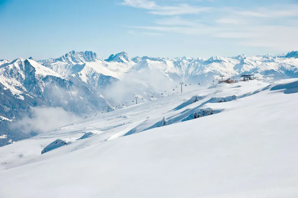 Heidiland Pizol Skigebiet