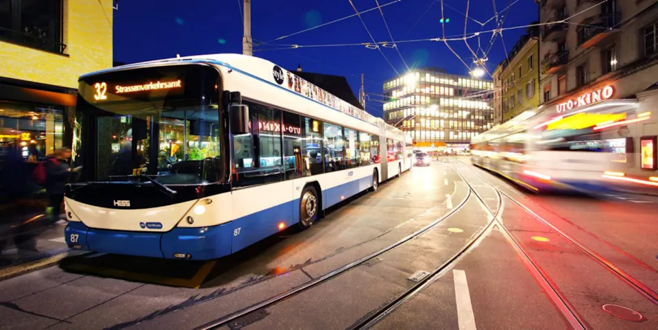 Zürich Innenstadt Bus