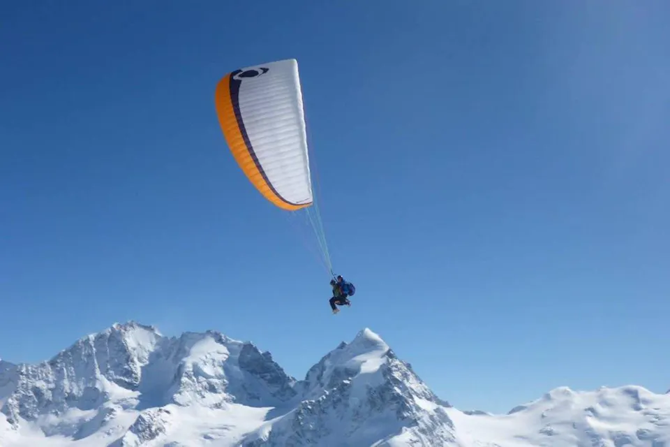 Corvatsch Gleitschirmfliegen