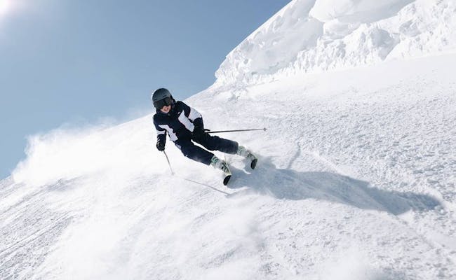 Skiing child (Photo: Fabian Gattlen Corvatsch AG)