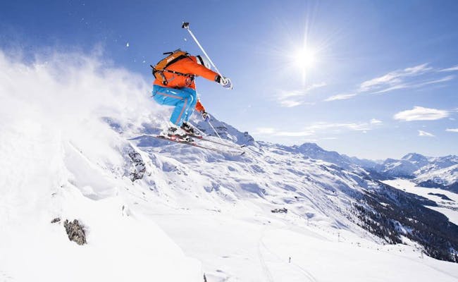 Hahnensee Skifahren (Foto: Corvatsch AG)