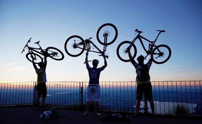 Giro in bicicletta (Foto: Rigi Bahnen)