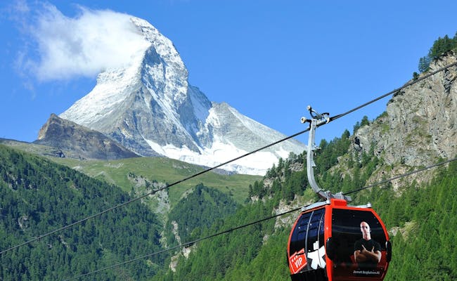 Mountain railroad (Photo: Zermatt Tourism Michael Portmann)