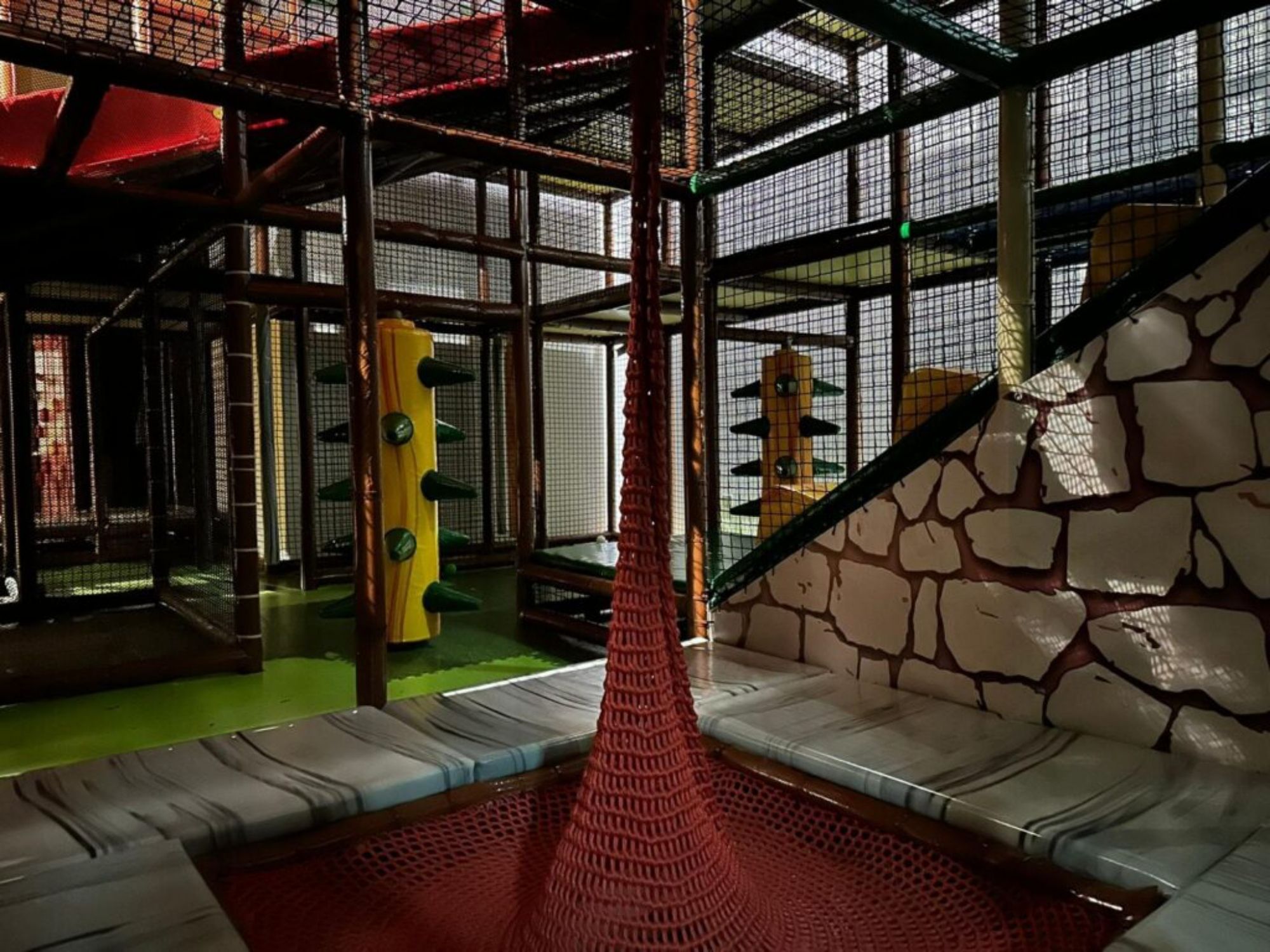 Kids Fun Park: Exciting play area with a variety of climbing elements and play areas.