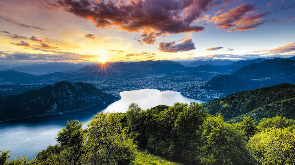 Tessin Luganersee