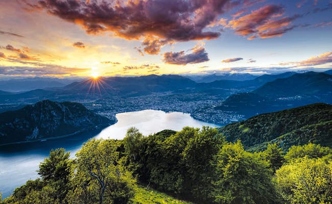 Lake Lugano (Photo: Ticino Tourism Agency ATT SA)
