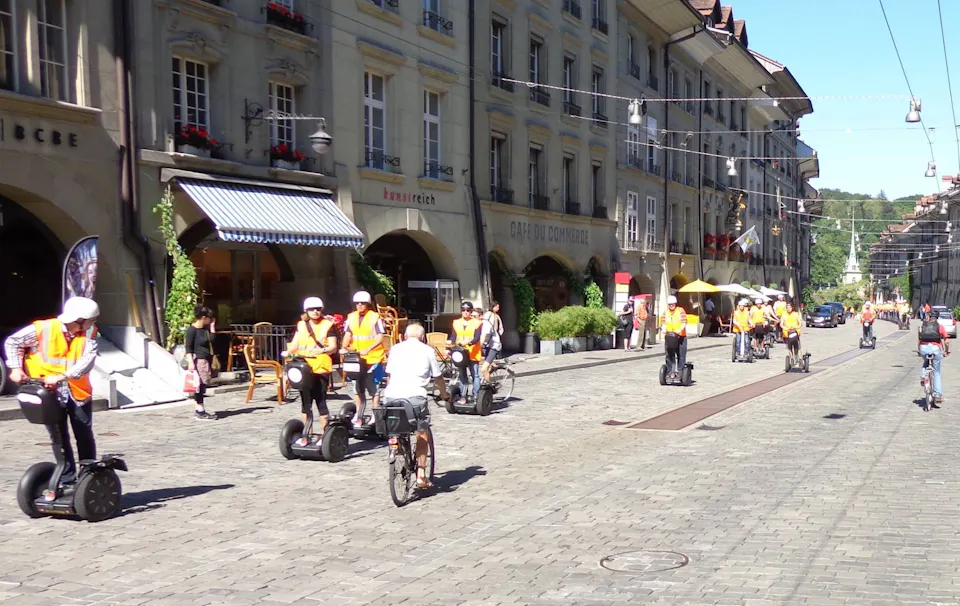 Polterabend Segway Tour Bern