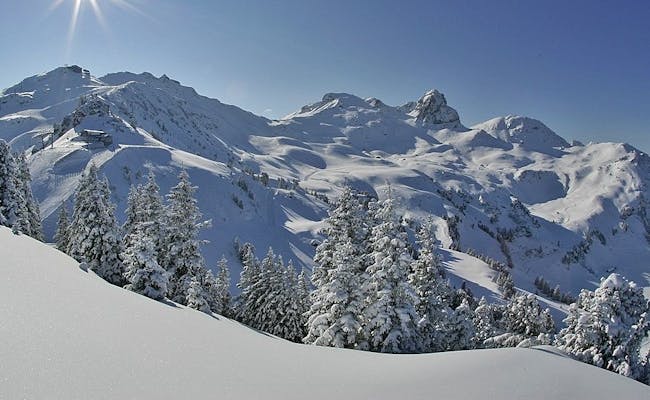 Skiing area Flumserberg (Photo: Switzerland Tourism)