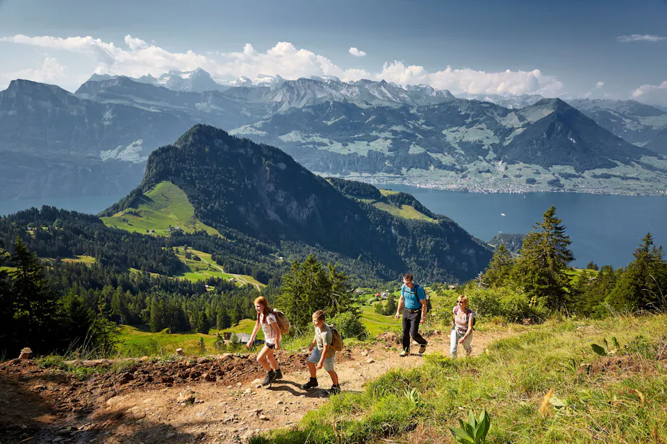 Wandern Schweiz Rigi 