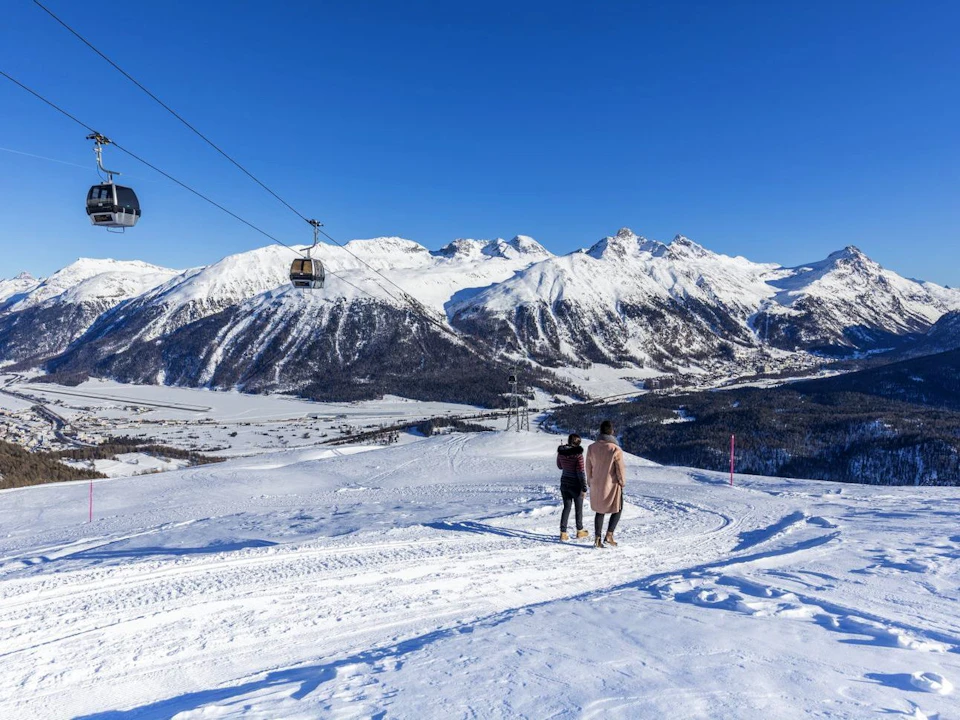 Winterwandern in Corviglia