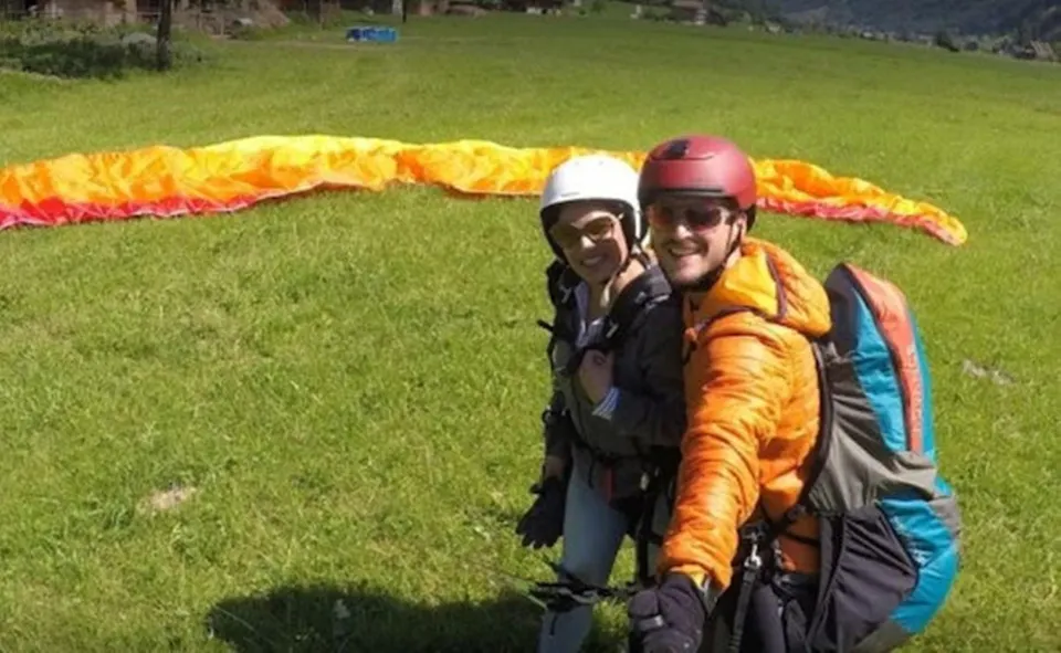 Rigi Gleitschirmfliegen Tandem