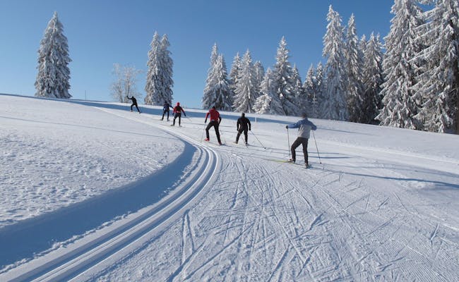 Cross-country skiing Jura (Photo: Switzerland Tourism)