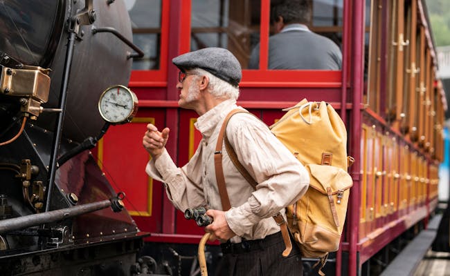 voyage historique à vapeur (photo : Rigi Bahnen)
