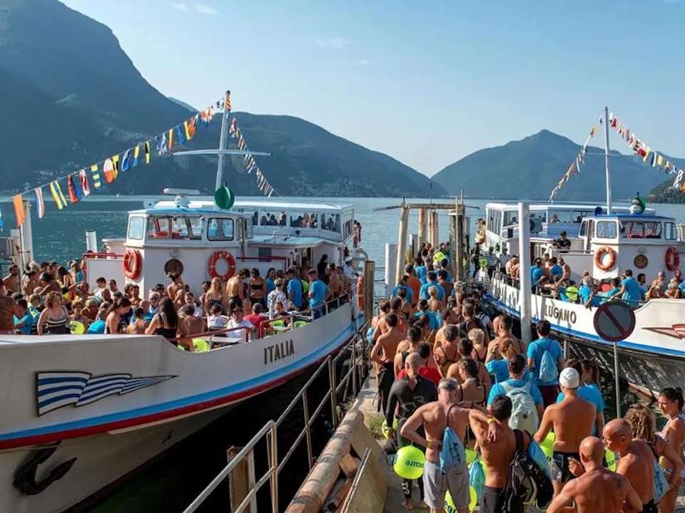 Tessin Seeüberquerung Luganersee -  Zur Verfügung gestellt von: www.ticino.ch