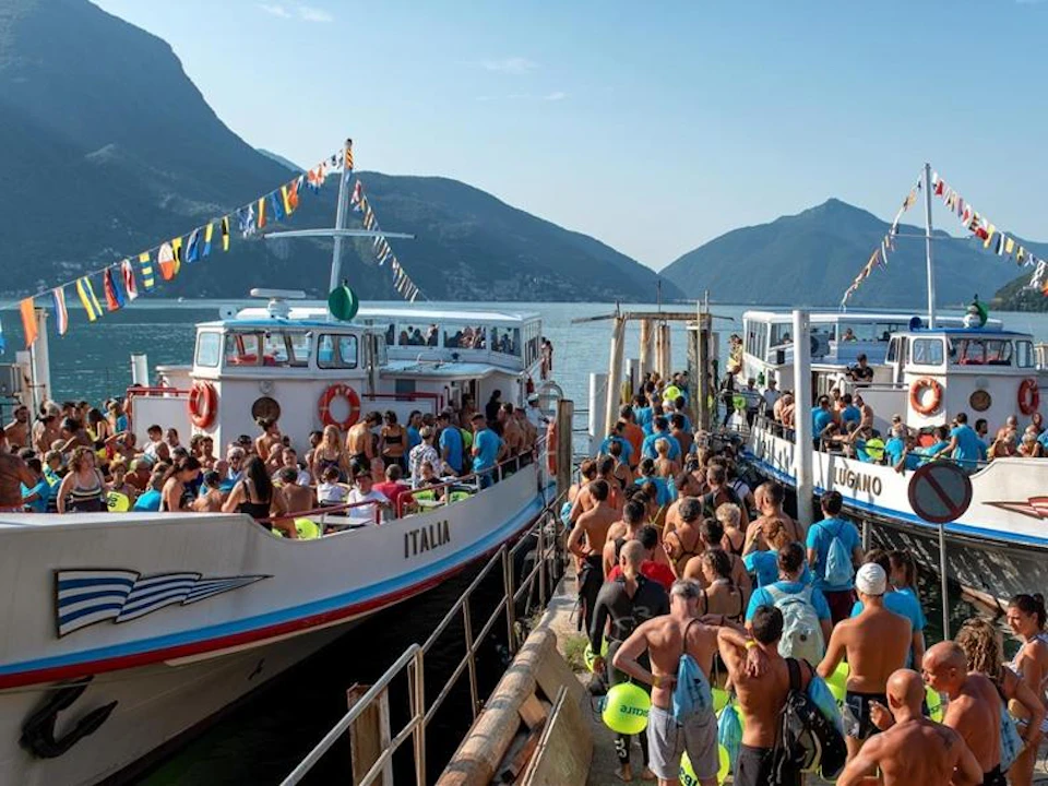 Tessin Seeüberquerung Luganersee - Zur Verfügung gestellt von: www.ticino.ch