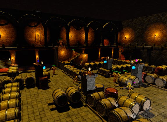 VRIlliant Archer: Erlebe aufregende Abenteuer in einer fantastischen Umgebung mit Spielelementen und Teamarbeit.