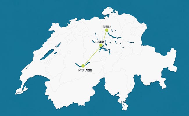 Itinerary 8: Zurich - Lucerne - Interlaken