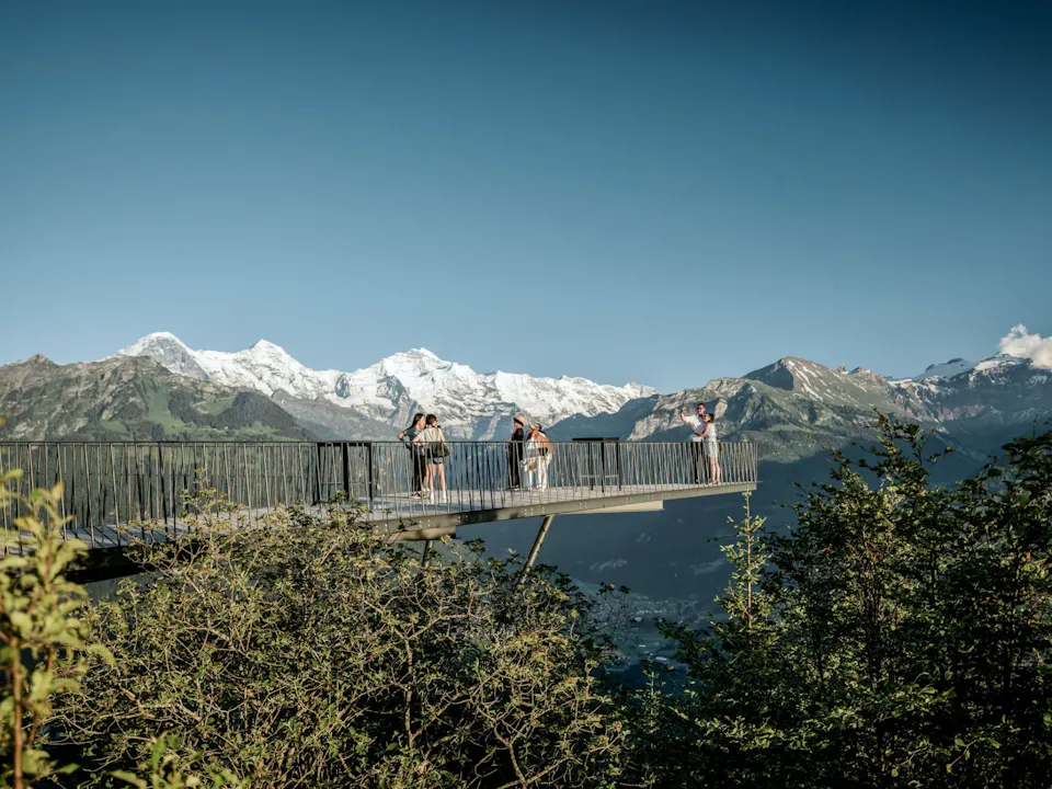 Harder Kulm Aussichtsplattform Zwei-Seen-Steg