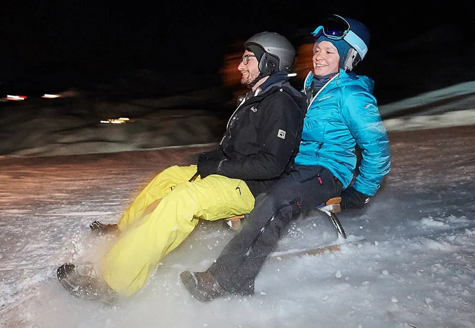 Nachtschlitteln Tschuggen Innerarosa